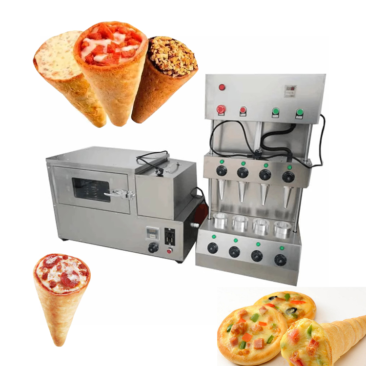 Food Snacks To Make - Automatic Conical Pizza Cone Making Machine
