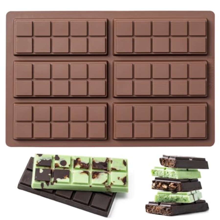 Food Snacks Candy - Chocolate Bar Mold Non-Stick Chocolate Molds
