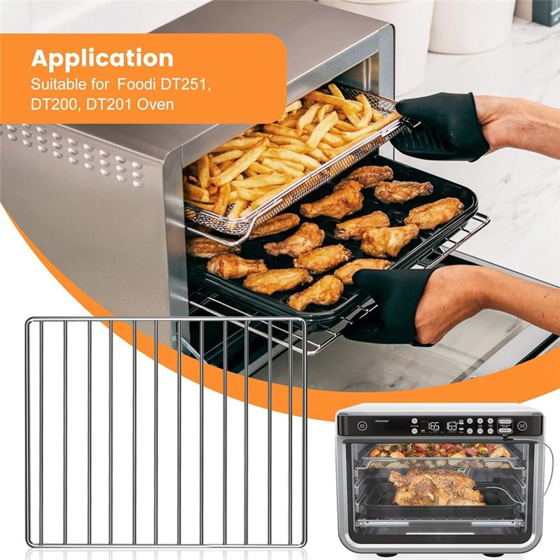 ABVJ-Air Fryer Rack For Ninja  - đánh giá và giá Ninja Air Fryer Dt201