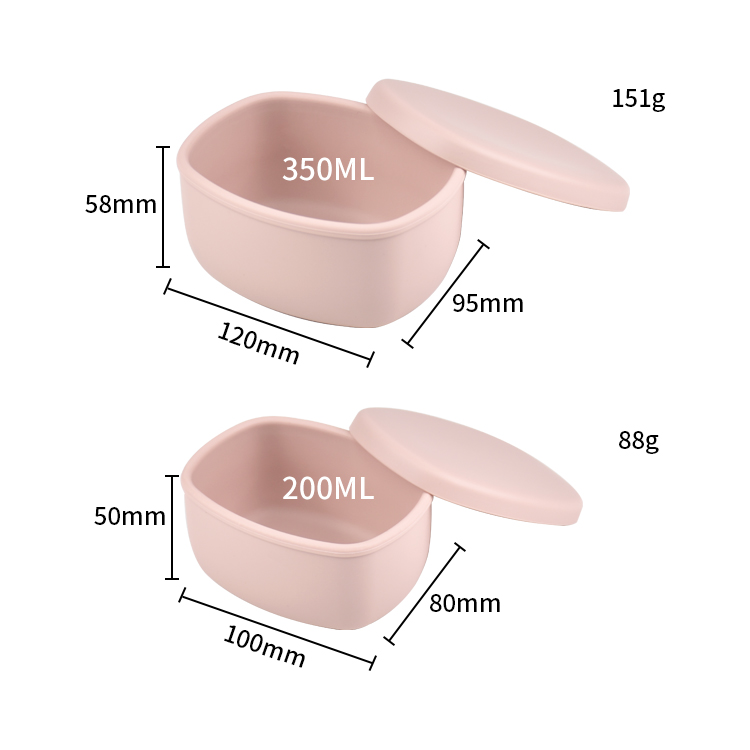 2-Pack 350ml + 200ml Silicone  - đánh giá và giá Food Snacks Name