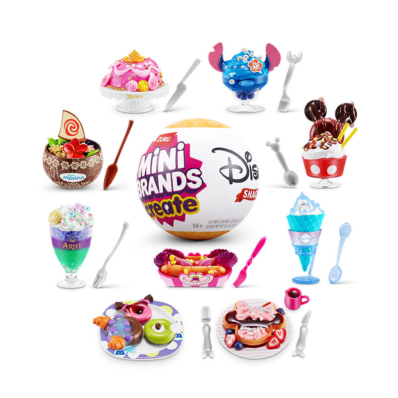 Zuru Mini Brands Create Disney - đánh giá và giá Food Snacks To Make