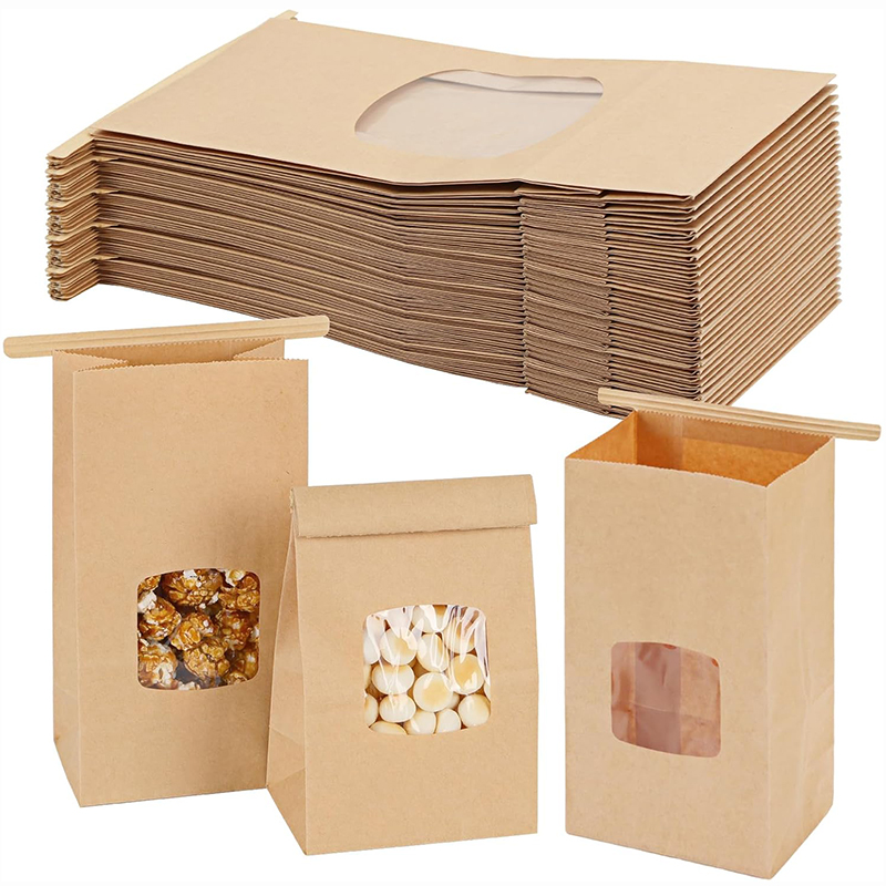 10Pcs Bakery Bags, Window Seal - đánh giá và giá Food Or Snacks