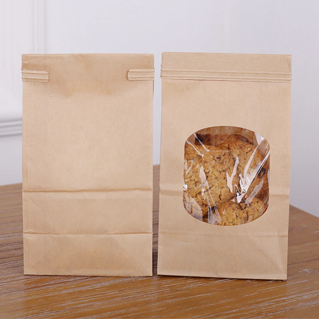 10Pcs Bakery Bags, Window Seal - đánh giá và giá Food Or Snacks