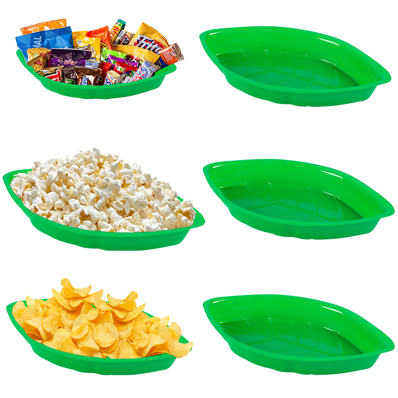 6pcs Palm Leaf Shape Food Reus - đánh giá và giá Food Snacks Candy