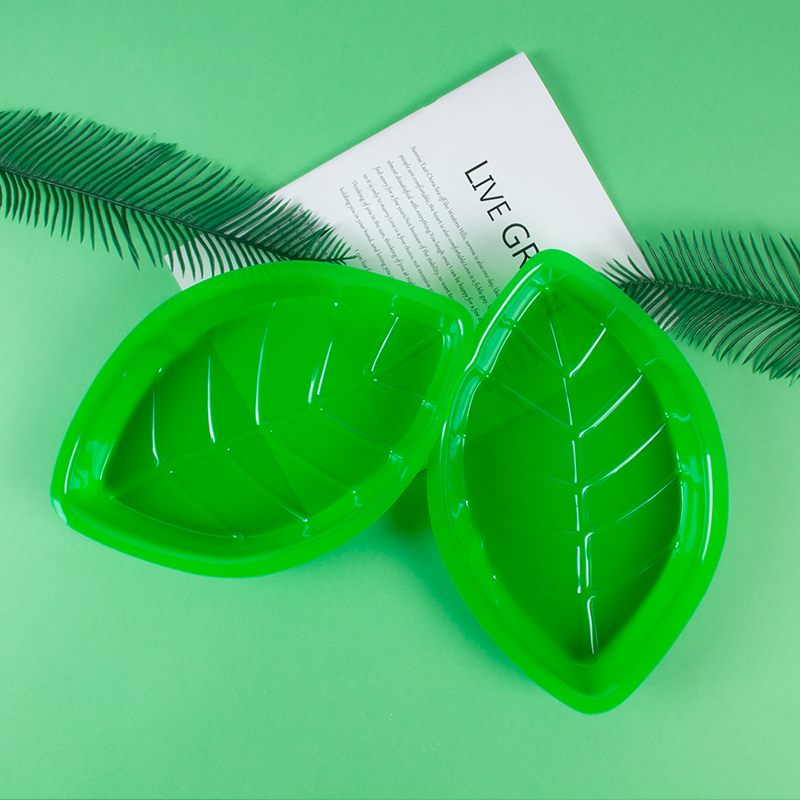 6pcs Palm Leaf Shape Food Reus - đánh giá và giá Food Snacks Candy