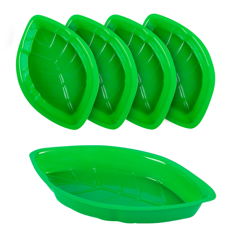 6pcs Palm Leaf Shape Food Reus - đánh giá và giá Food Snacks Candy