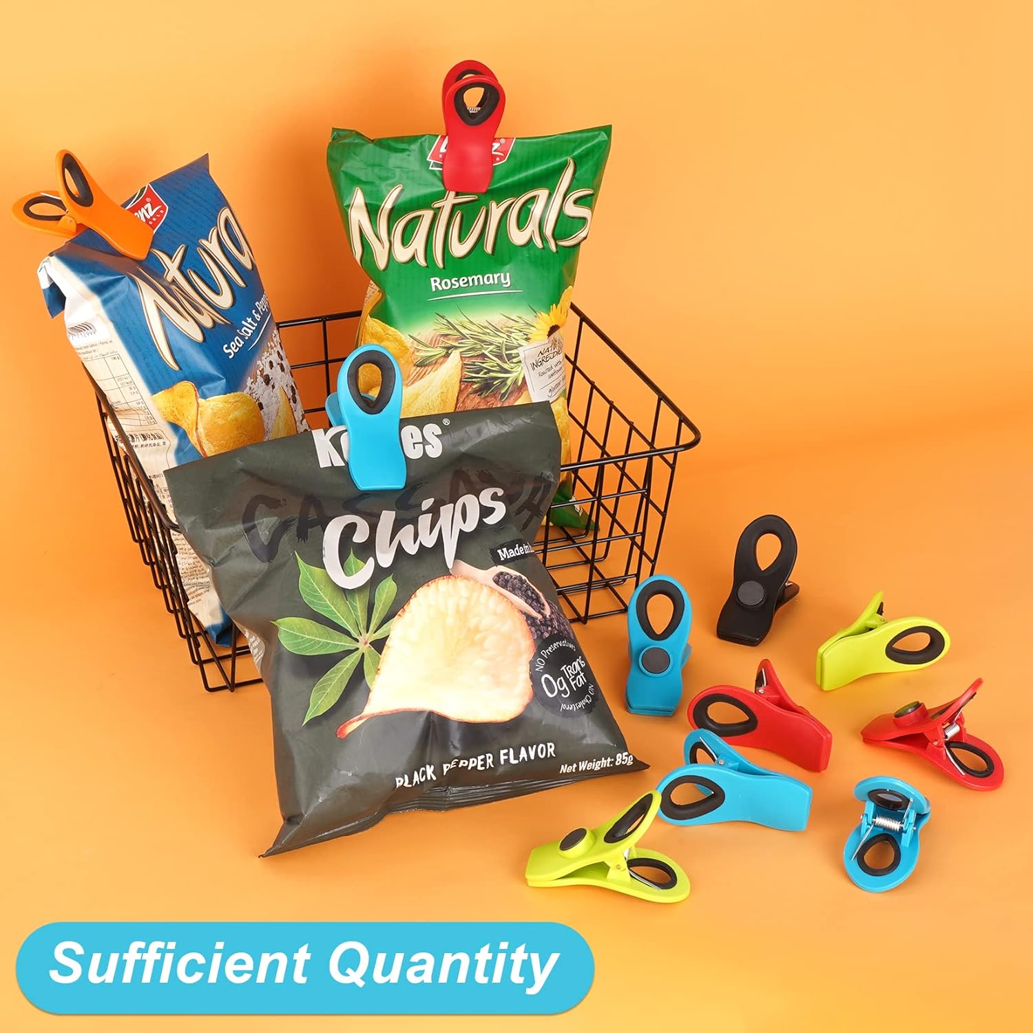 12 Pack Chip Clips for Food St - đánh giá và giá Food Snacks Images
