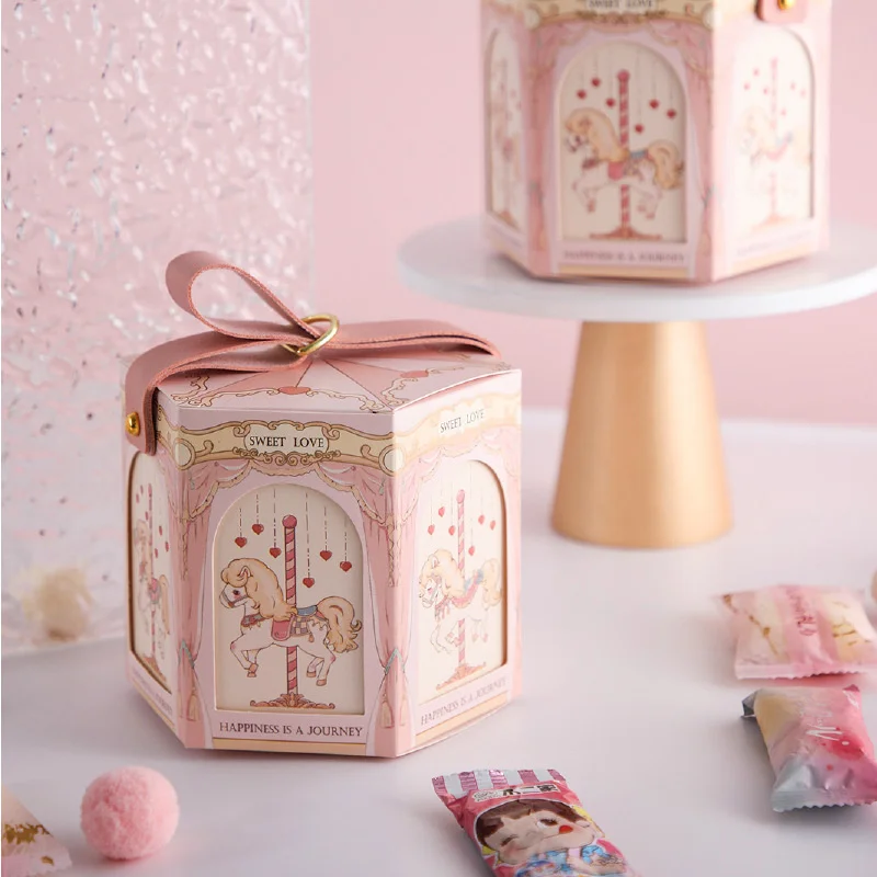 10pcs Gift Box Packaging Baby  - đánh giá và giá Food Snacks Candy