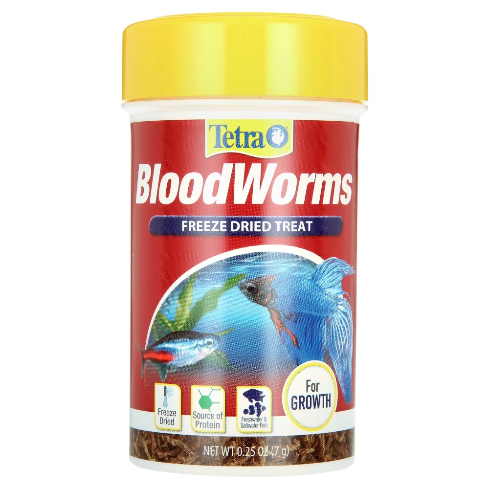 Freeze Dried Bloodworms Fish F - đánh giá và giá Food And Snacks High In Protein