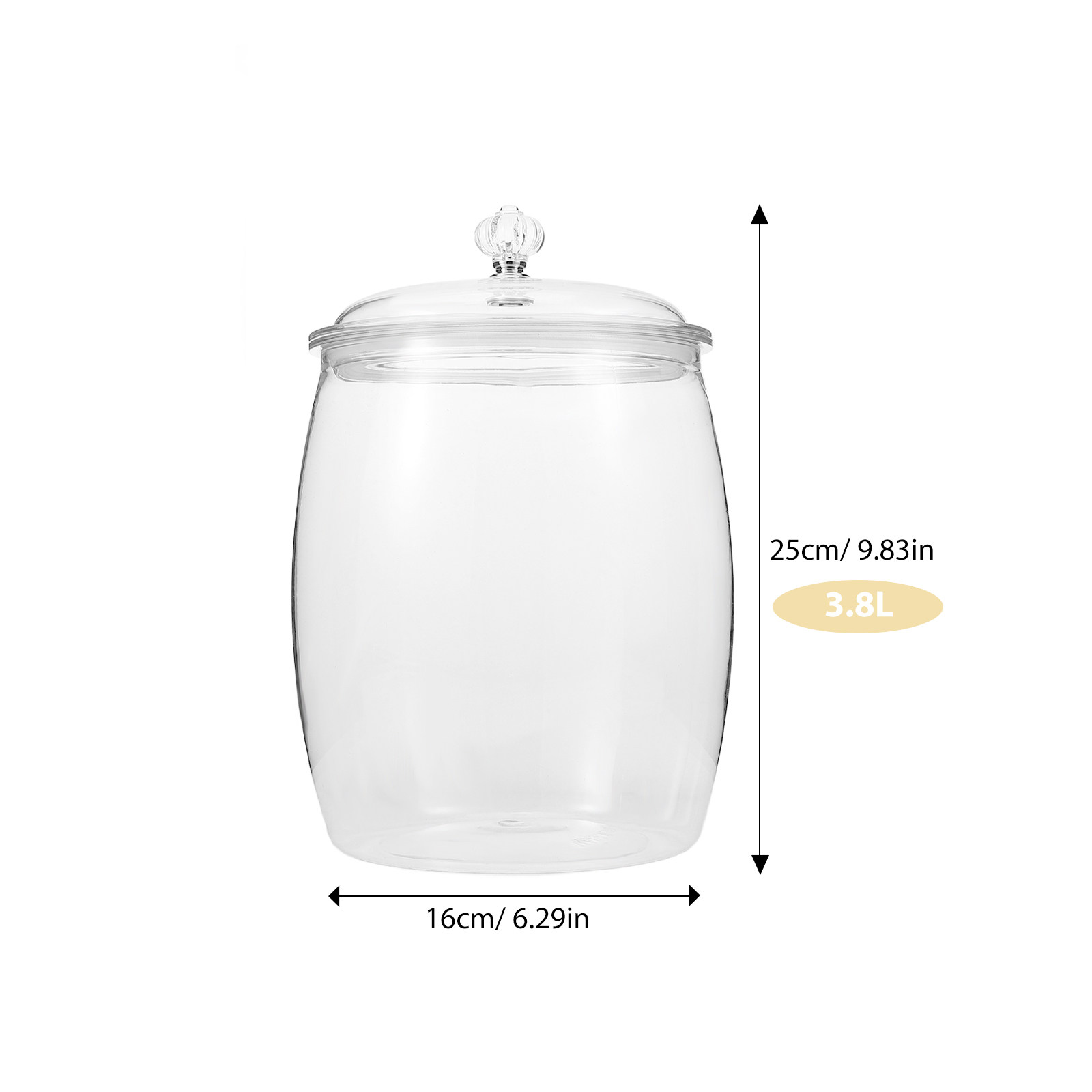 Plastic Food Storage Canister  - đánh giá và giá Food Snacks Candy