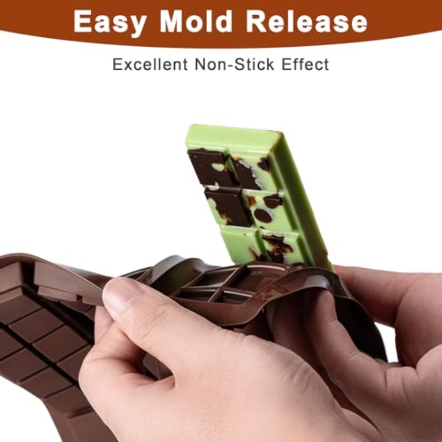 Chocolate Bar Mold Non-Stick C - đánh giá và giá Food Snacks Candy