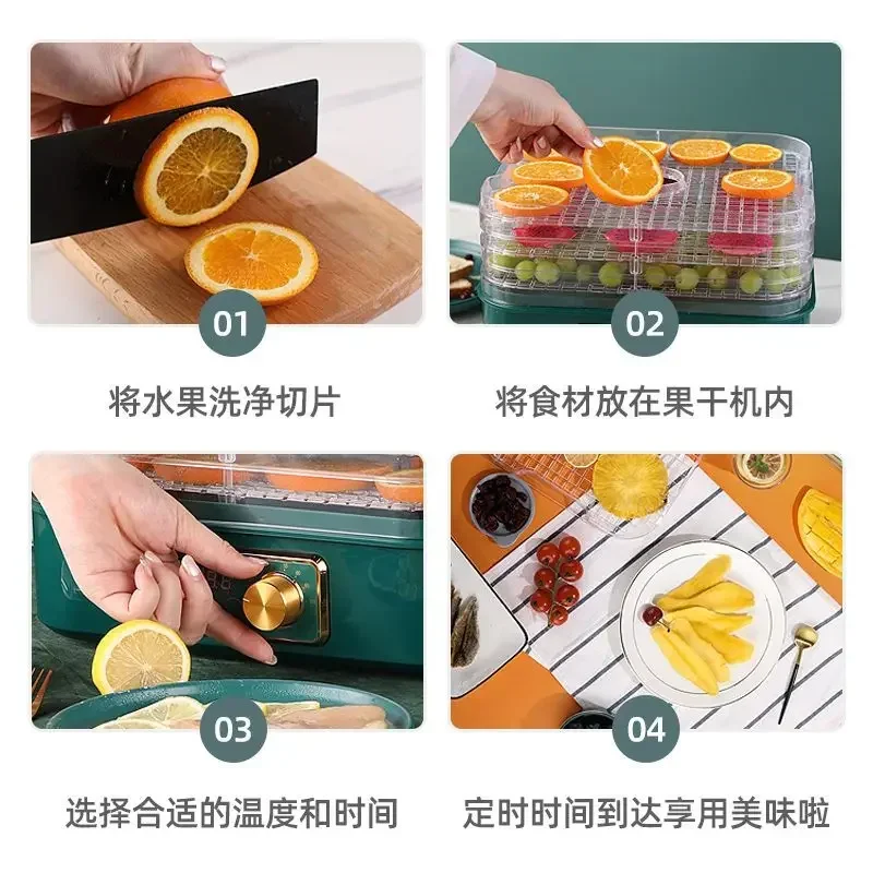 Household Small Food Dehydrato - đánh giá và giá Food Snacks To Make